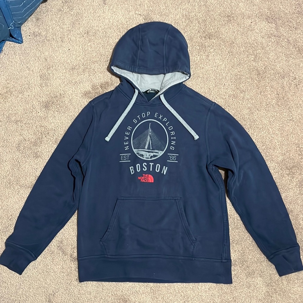 The north face pull over sweater